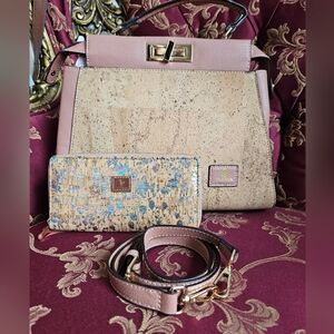 JS Cork Portugal Bag And Wallet